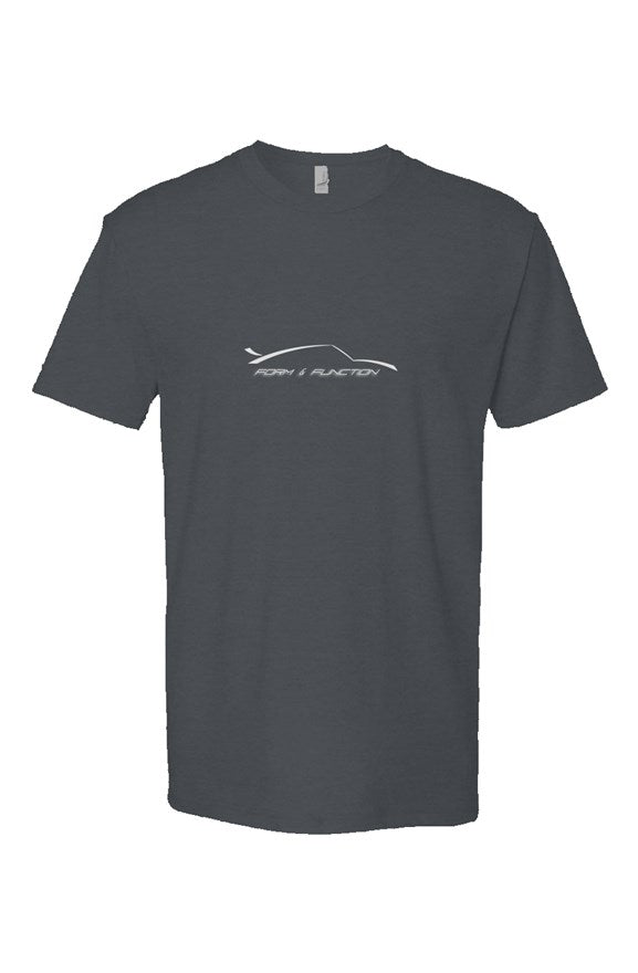 Heather Short Sleeve T shirt Gray Logo (Digital)